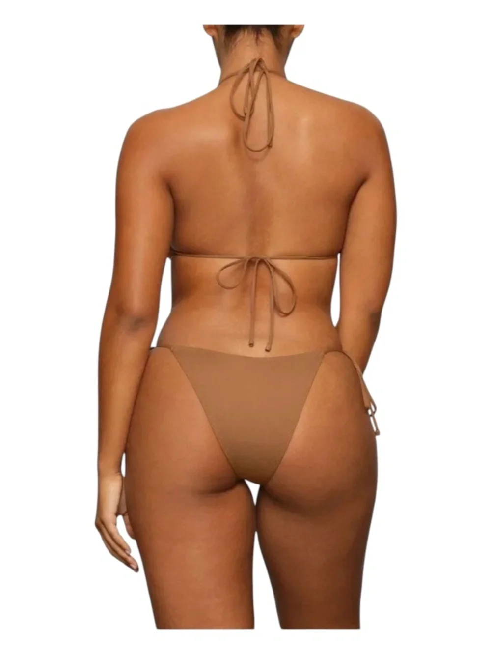 NWT SKIMS Monokini Lace Up Swimsuit L
